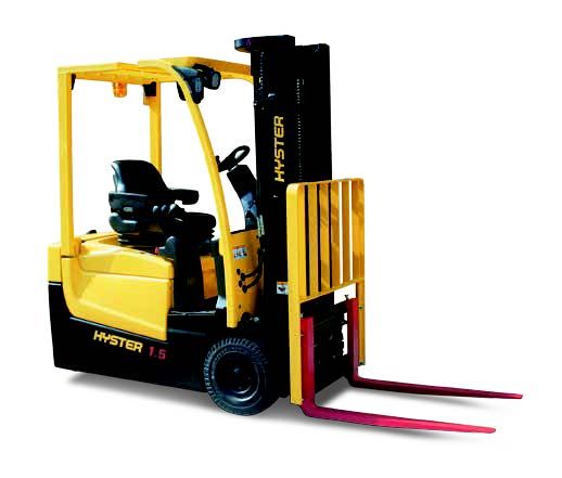 Carretilla elevadora eléctrica Hyster de 3 ruedas contrapesada con tracción en la rueda trasera A1.3-1.5XNT - Carretillas elevadoras eléctricas de 3 ruedas - Imagen del producto