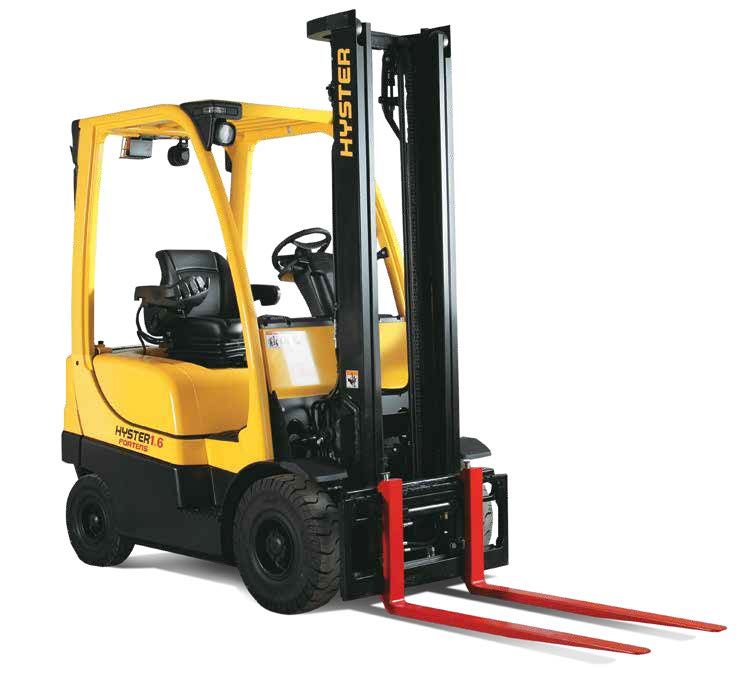 Carretilla Frontal Diésel o GLP 1600 Kg Hyster - Carretillas elevadoras de combustión interna y ruedas de neumáticos - Imagen del producto
