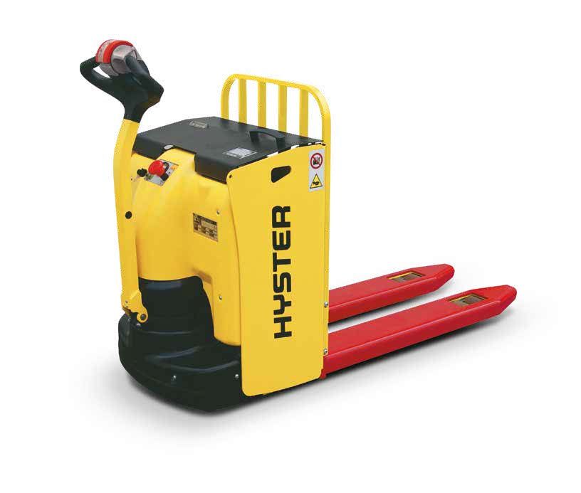 Transpaleta eléctrica elevadora reponedora de existencias Hyster P2.0HL