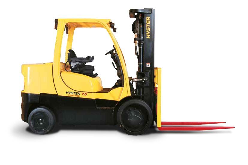 Carretillas elevadoras de combustión interna y ruedas de bandaje